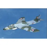 CNC Holzbaukasten Hawker Hunter ...
