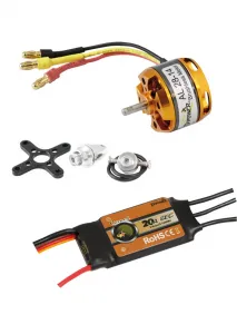 Brushless-Set AL28-14 & 20A Comet  Regler 1380KV 2-3S D-Power