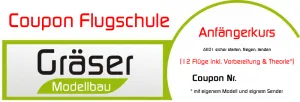 Coupon für Modellflugschule Anfängerkurs AK01