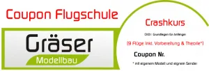 Coupon für Modellflugschule Crashkurs CK01