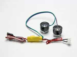 LED Scheinwerfer • 22mm • 2s 7,4V LiPo • Anschluss an RX