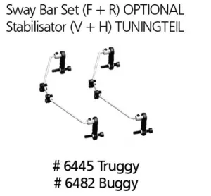 Stabilisator Set 6482, passend für DF-Models Basic Line 1-4