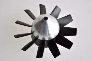 WEMOTEC Rotor Midi Fan evo 11-blättrig inkl. Aluspinner