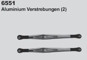 Aluminium Verstrebungen