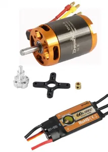 Brushless-Set AL3548-4 & 60A Comet  Regler 1090KV  D-Power