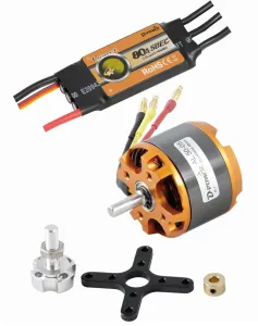 Brushless-Set AL50-05 & 80A Comet  Regler 560KV  D-Power