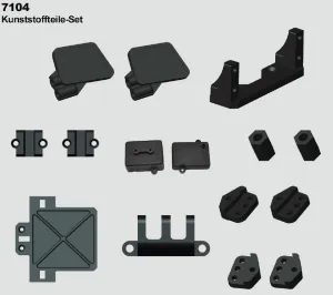 DF Models Kunststoffteile-Set Crawler XXL 7104