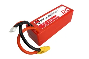 LiPo BRAINERGY  14,8V 5.400mAh 45C kompatibel XT90 HC 801008