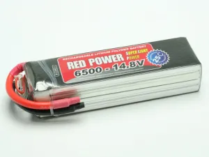 LiPo RED POWER 6500  14,8V 6500mAh 565g