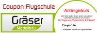 Coupon für Modellflugschule Anfängerkurs subv. Hinweise beachten AK02