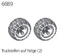 Ersatzteil 6689 Truckreifen auf ...